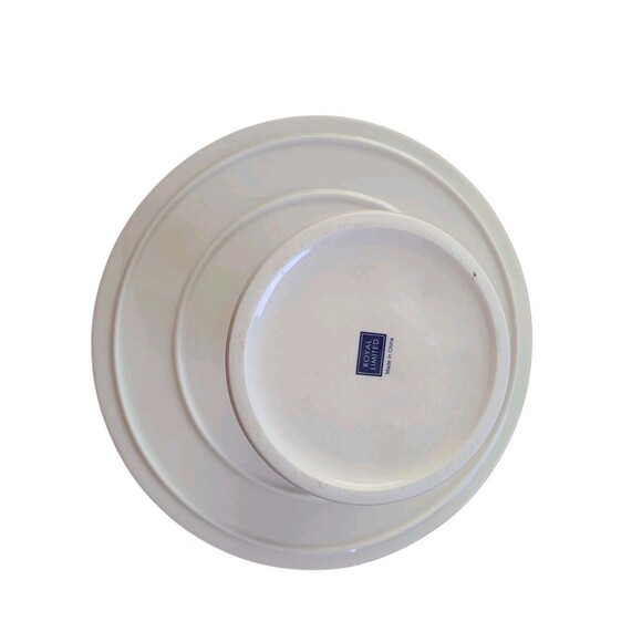 Royal Limited Chintz Roses Porcelain Pedestal Cake Stand Vintage Shabby Chic - Picture 8 of 8